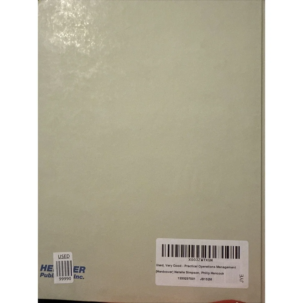 Practical Operations Management -‎ Hardcover
